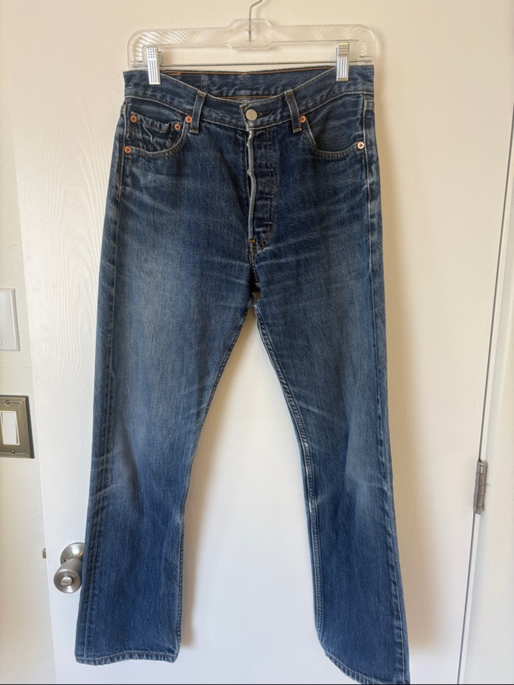Vintage Levi's 501s Straight-Leg Medium Wash Women’s Jeans